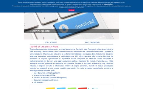 Servizi on-line - Italia Paghe