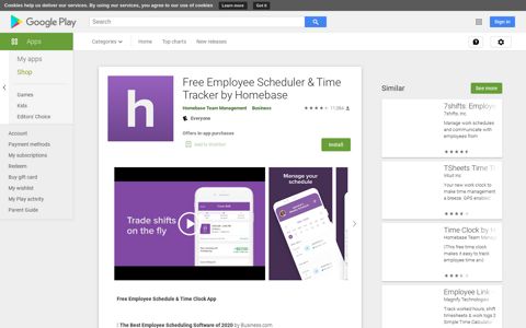 Free Employee Scheduler & Time Tracker by Homebase ...