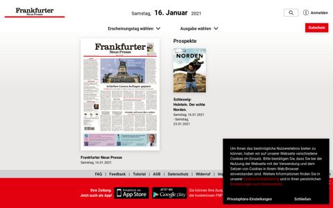 FNP ePaper: Frankfurter Neue Presse vom Samstag, 12.12 ...