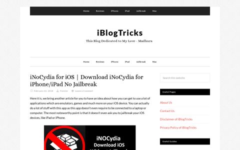 iNoCydia for iOS | Download iNoCydia for iOS 12/11+ Without ...