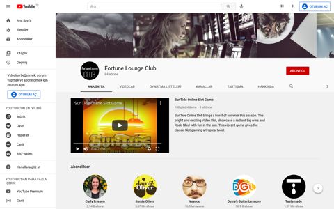 Fortune Lounge Club - YouTube