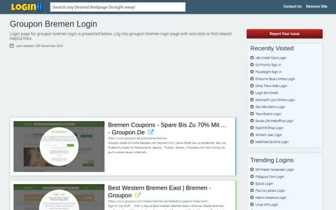 Groupon Bremen Login - Loginii.com