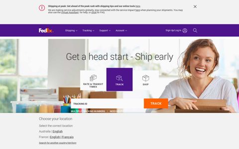 Express Delivery, Courier & Shipping Services | FedEx Australia