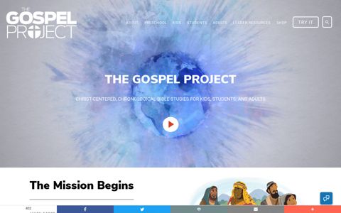 The Gospel Project: Bible Studies for Preschool, Kids ...