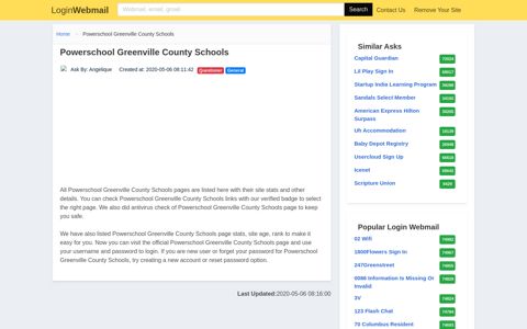 Login Powerschool Greenville County Schools or Register ...