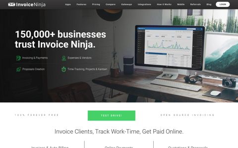 Invoice Ninja: Free Open-Source Invoicing, Expenses & Time ...