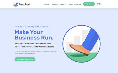 FeetPort – Powerful Field Force Software trusted by 45k Users