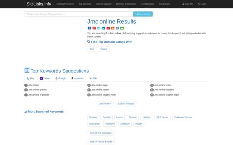 Jmc online Results For Websites Listing - SiteLinks.Info