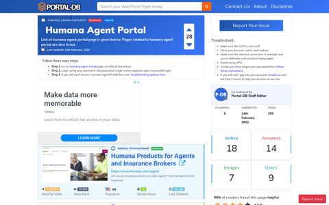 Humana Agent Portal