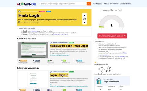 Hmb Login - A database full of login pages from all over the ...