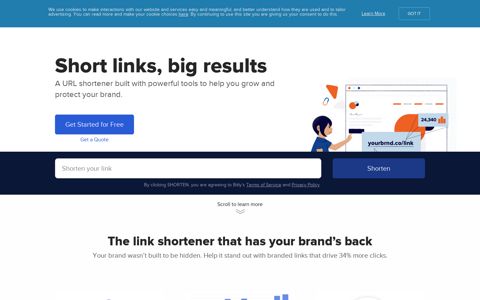 Bitly URL Shortener | Short URLs & Custom Free Link Shortener