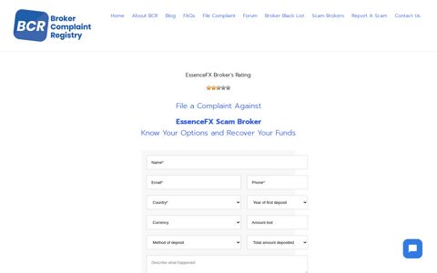 EssenceFX Scam Broker Complaint & Review