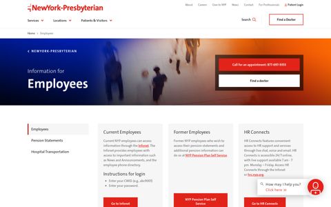Employee Resources | NewYork-Presbyterian