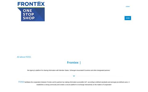 Frontex One-Stop-Shop > Home