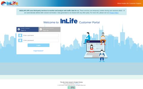 Inlife Customer Portal - Insular Life