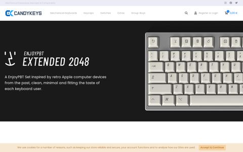 EPBT Extended2048 - Group-Buy Mechanical Keyboard Kit ...
