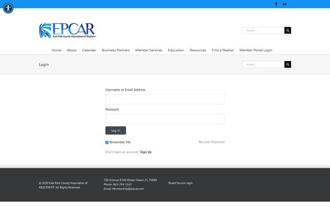 Login – EPCAR - East Polk County Association of Realtors