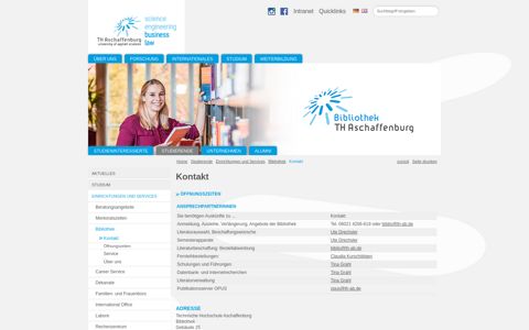 Bibliothek - Hochschule Aschaffenburg