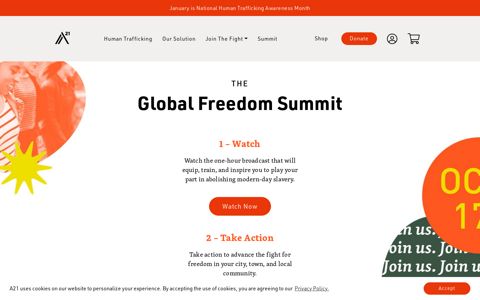 Global Freedom Summit | A21