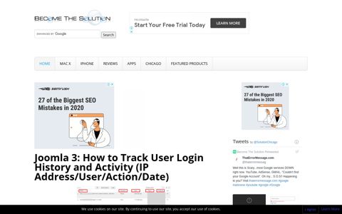 Joomla 3: How to Track User Login History and Activity (IP ...