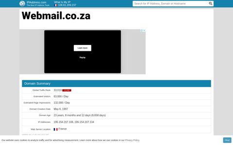 ▷ Webmail.co.za : Webmail | Free email, file storage, sms and ...