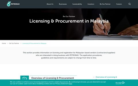 Our Procurement Platform | PETRONAS