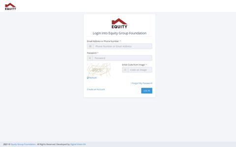 Login into Equity Group Foundation