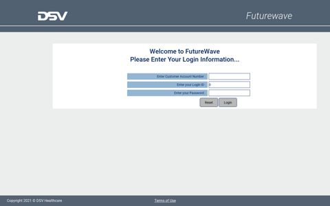 Futurewave Login - DSV
