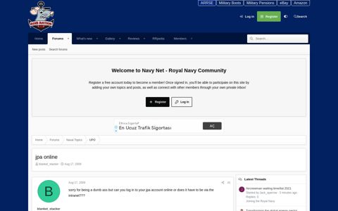 jpa online | Navy Net - Royal Navy Community