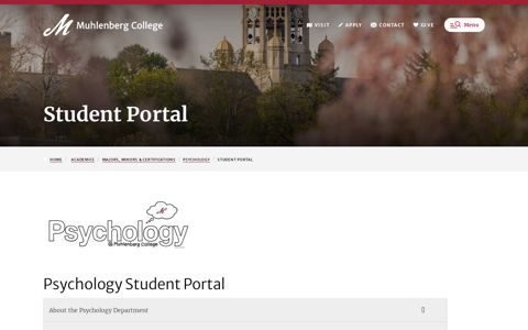 Student Portal | Muhlenberg College
