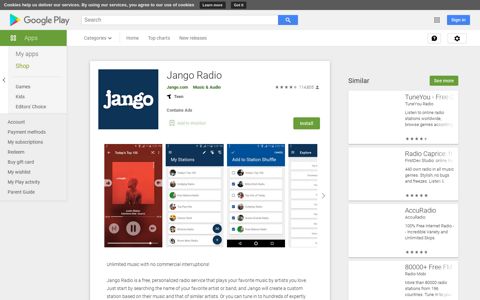 Jango Radio - Apps on Google Play