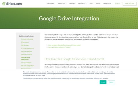 Google Drive Integration - Clinked