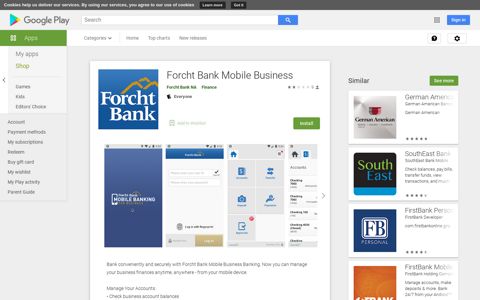 Forcht Bank Mobile Business - Apps on Google Play
