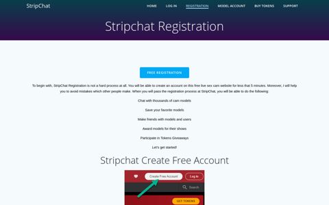 Registration - Stripchat