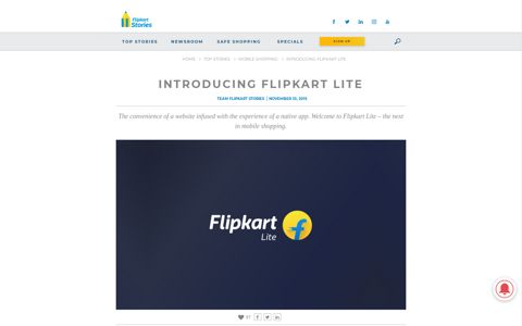 Introducing Flipkart Lite - Flipkart Stories