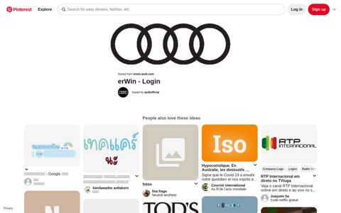 erWin - Login | Erwin, Audi a5 coupe, Retail logos - Pinterest