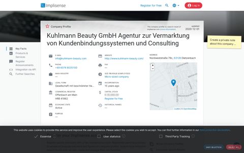 Kuhlmann Beauty GmbH Agentur zur Vermarktung von ... - Implisense