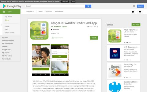 Kroger REWARDS Credit Card App - Apps on Google Play