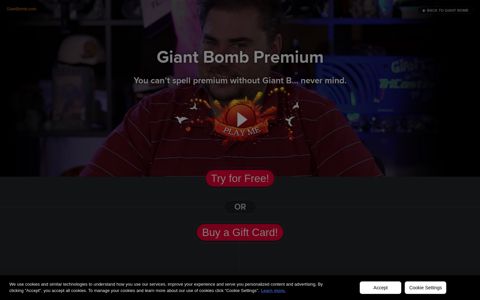 Upgrade to Premium - Giant Bomb