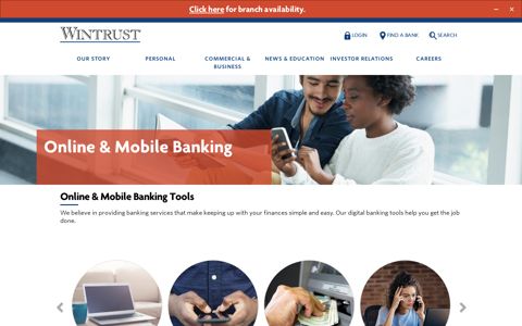 Online & Mobile Banking | Wintrust