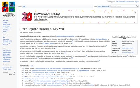 Health Republic Insurance of New York - Wikipedia