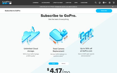 GoPro Subscription - Cloud, Replacement & Discounts | GoPro