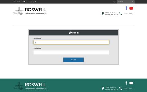 Login - Roswell Independent School District