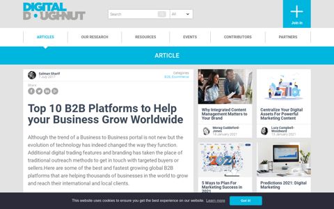 Top 10 B2B Platforms to Help your Business Grow Worldwide ...