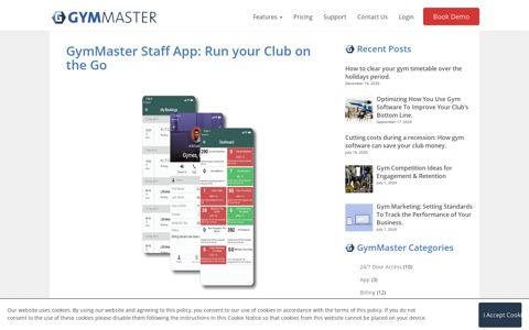 GymMaster Staff App: Run your Club on the Go
