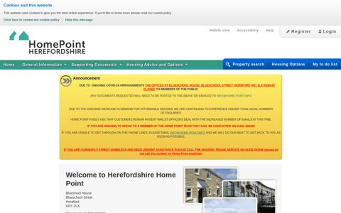 HomePoint Herefordshire: Home