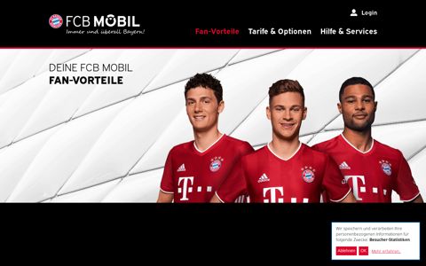 Fan-Vorteile - FC Bayern Mobil