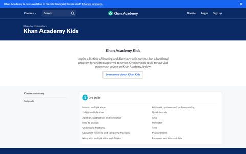 Khan Academy Kids | Khan for Educators | Khan Academy