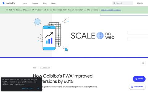 How Goibibo's PWA improved conversions by 60% - Web.dev