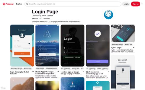 200+ Login Page ideas | login page, app design, mobile design